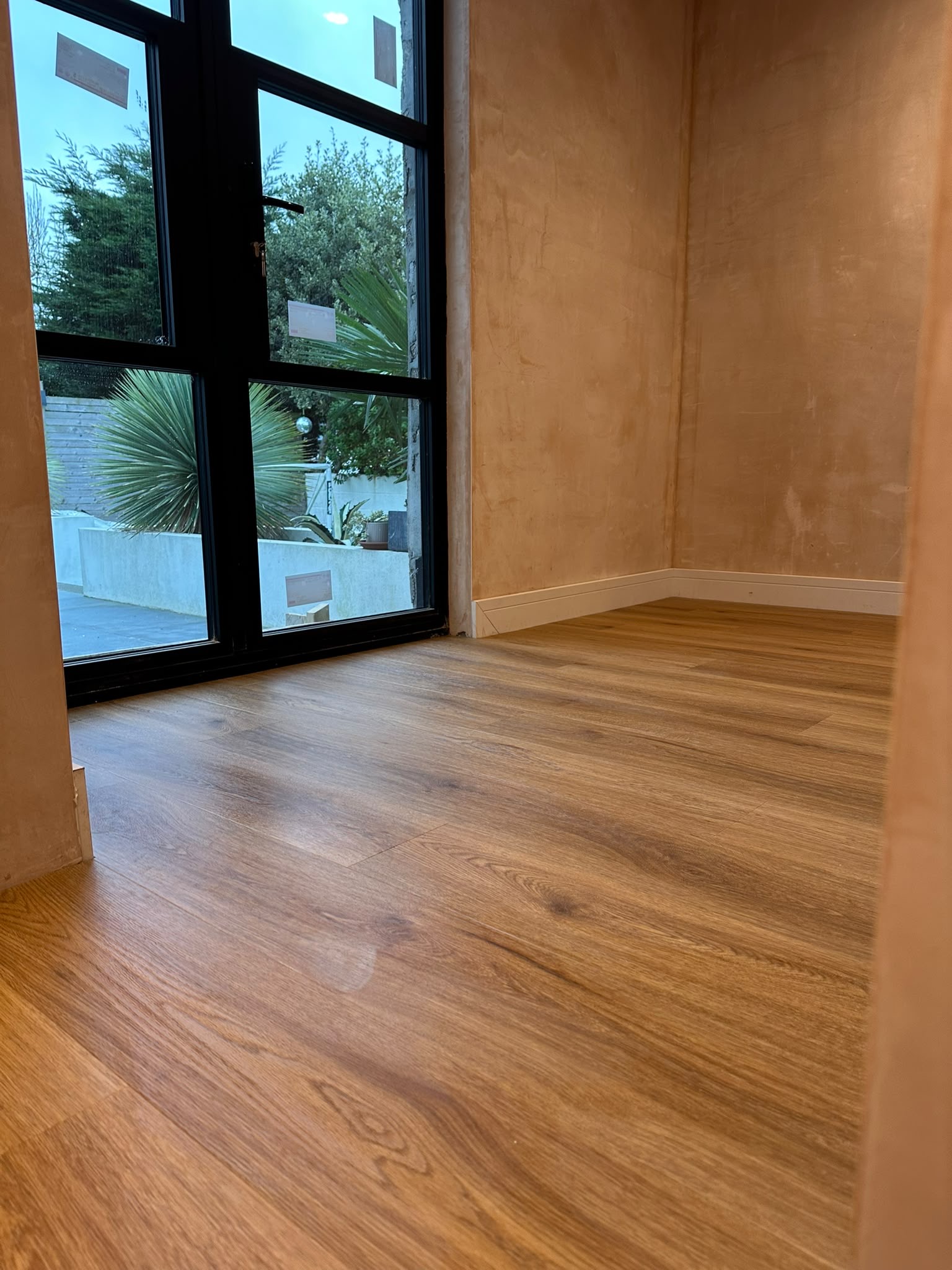 Dining room vinyl flooring, renovation, Cornwall