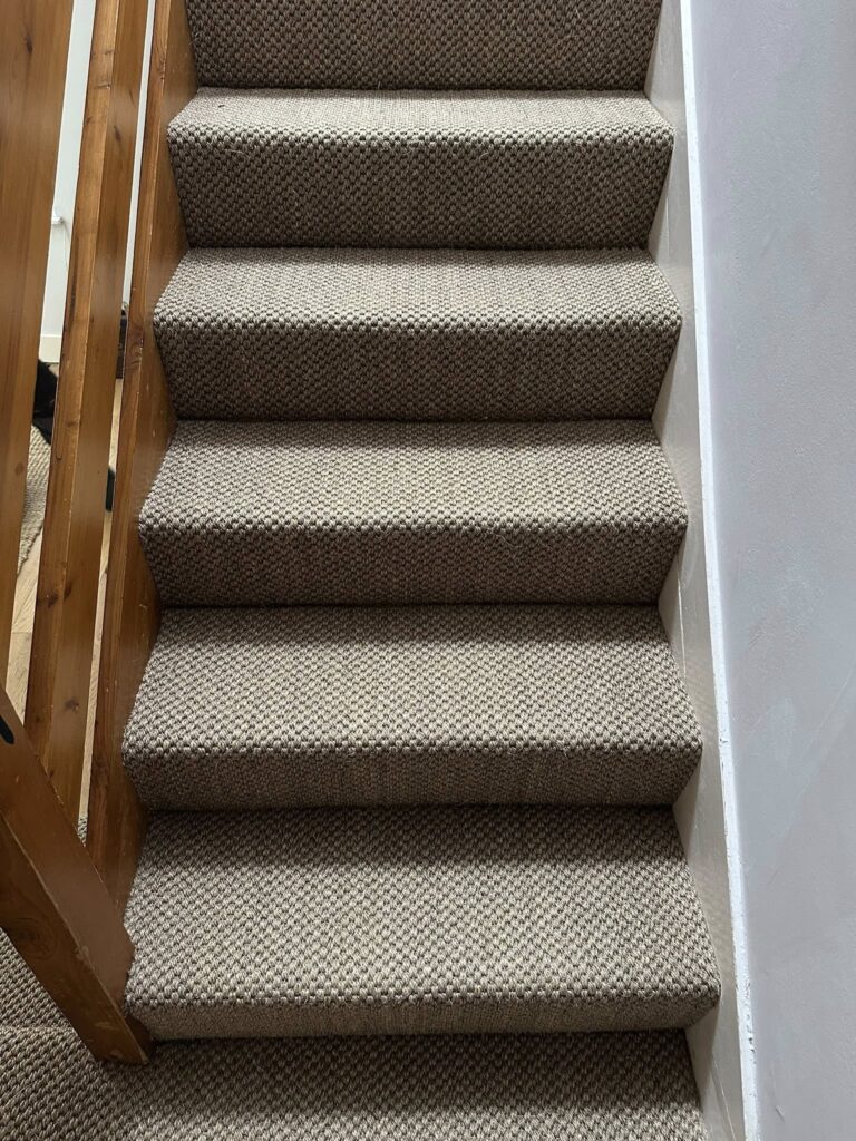 Flatweave Carpet installation, Cornwall